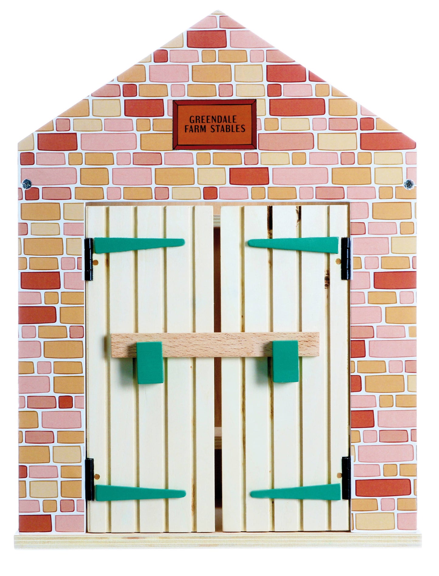 Lottie Wooden Horse Stables Playset