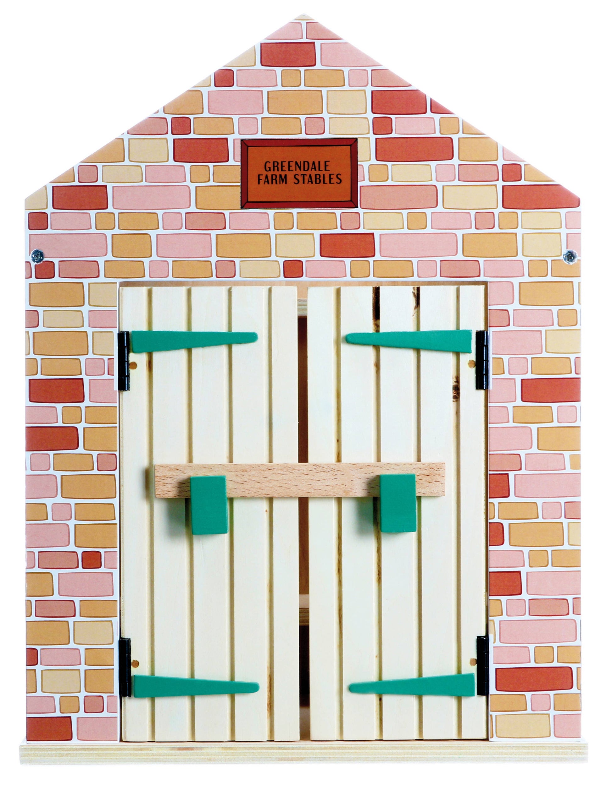 Lottie Wooden Horse Stables Playset