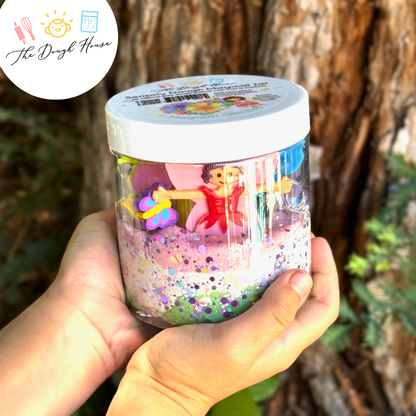 Super Size Girly Garden Sensory Dough Magical Jar