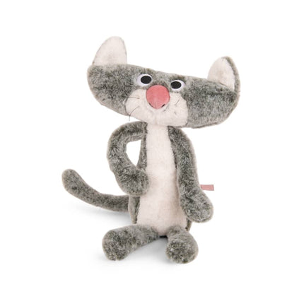 Moulin Roty Cat Plush Toy Flat Cat Stuffed Animal Collection