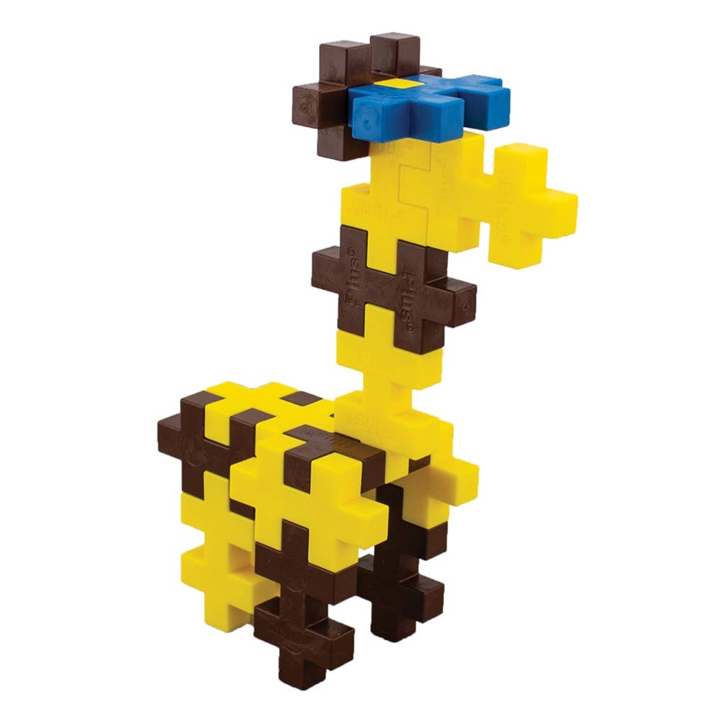 Plus Plus Big 15 Piece Tube Giraffe Construction Toy For Kids
