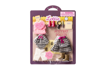Mystery Solver – Lottie Doll Outfit & Accessories