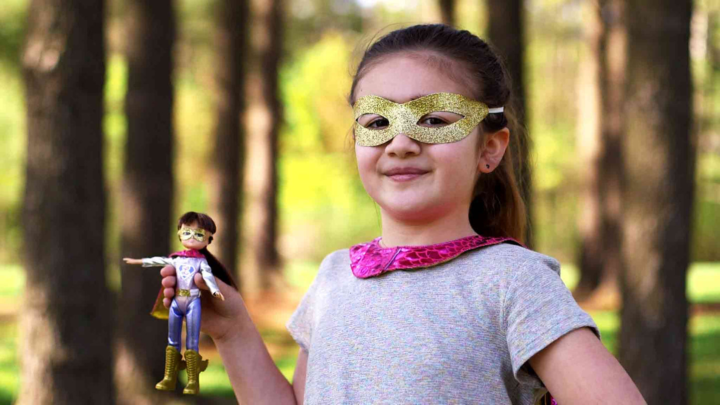 Lottie Super Hero Outfit Set – Kids Fashion Doll Clothes
