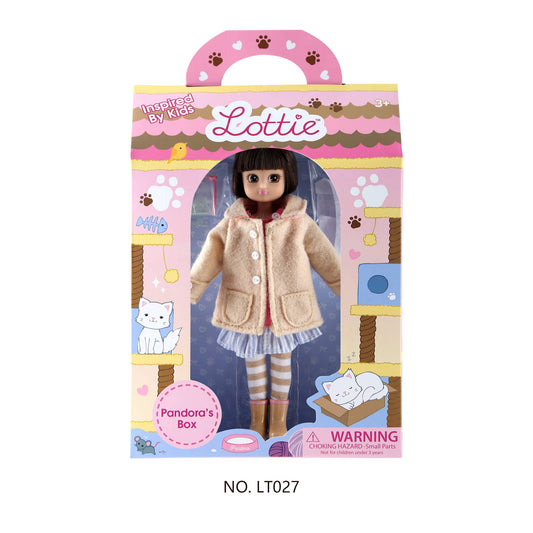 Lottie Pandora’s Box Doll – Cat Lover Fashion Doll Charlie Anne's Closet 