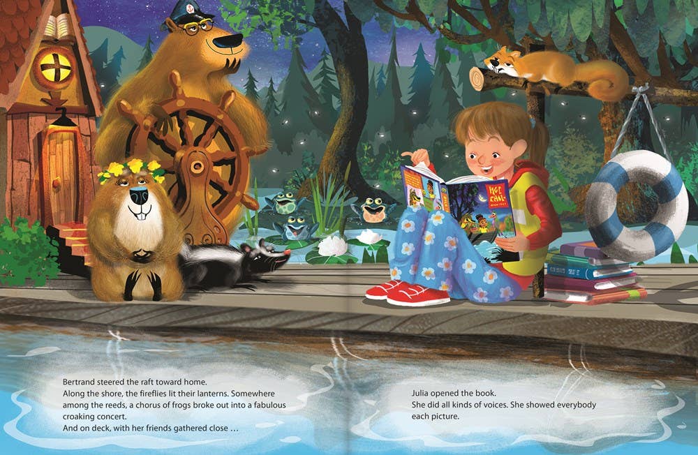 Starlit Trip to the Library