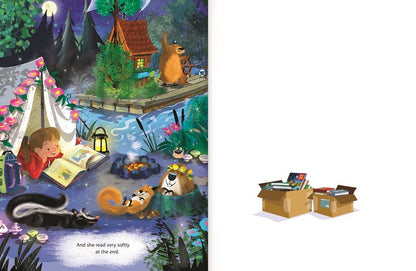 Starlit Trip to the Library