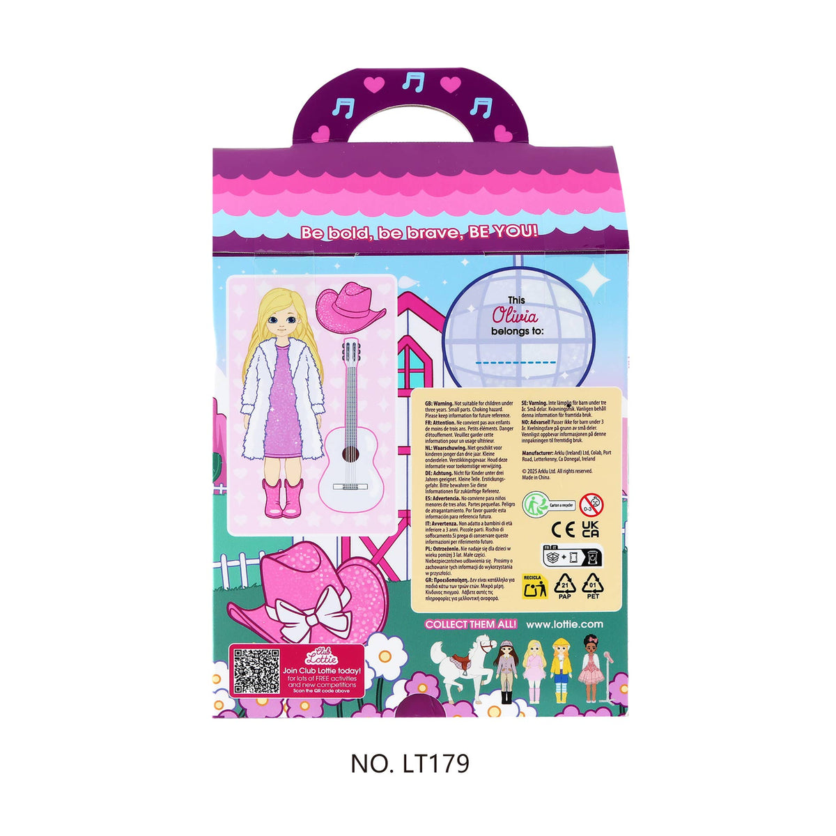 Country Girl Lottie Doll – Let’s Go Girls!