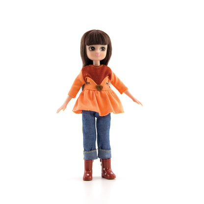 Walk in the Park Lottie Doll with Rescue Dog – Gold Collection