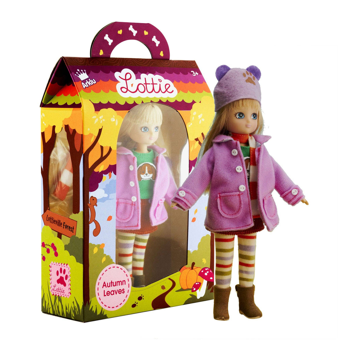 Lottie Autumn Leaves Doll – Fall Adventure Fashion Doll