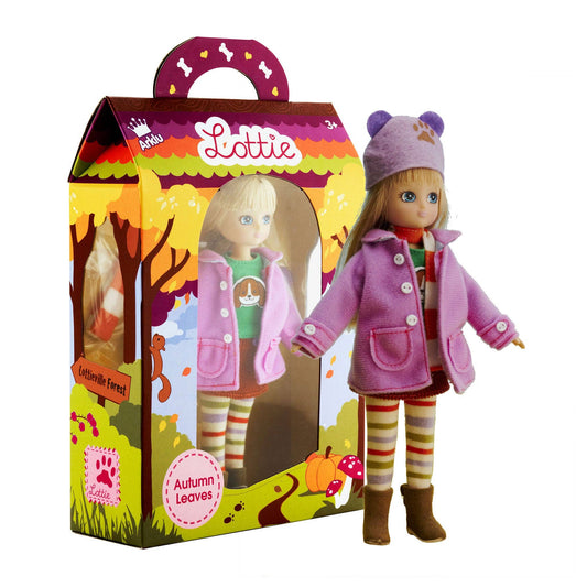 Lottie Autumn Leaves Doll – Fall Adventure Fashion Doll Charlie Anne's Closet 