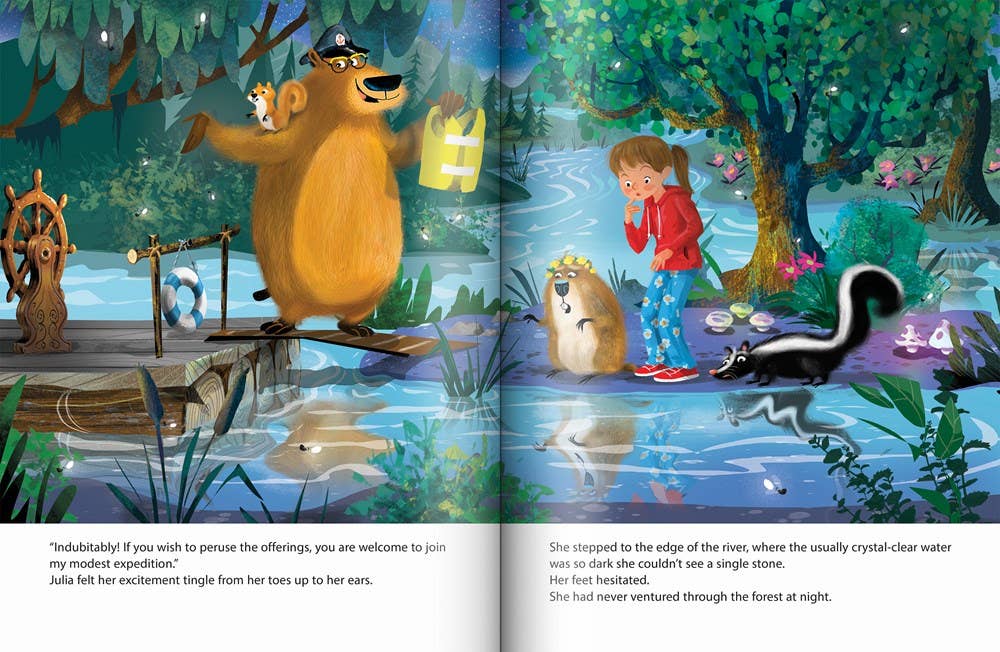 Starlit Trip to the Library